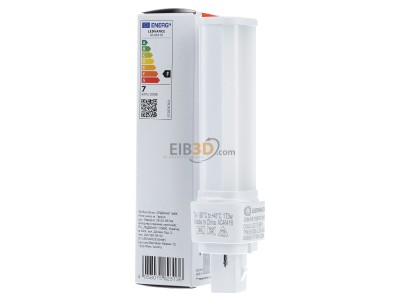 Ansicht links Ledvance DULUXLEDD18EMV7W830 LED-Kompaktlampe f.KVG/VVG G24D-2, 830 