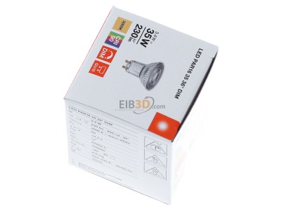Ansicht oben rechts Ledvance LEDP163536D3.4W930P LED-Reflektorlampe PAR16 GU10, 930, dim, 36Gr 