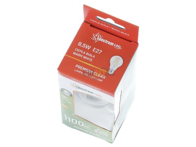 View up front Scharnberger+Has. 32438 LED lamp E27 2700K clear 
