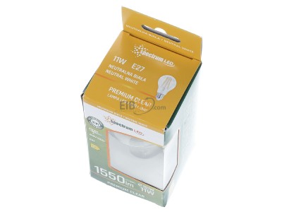 View up front Scharnberger+Has. 32441 LED lamp E27 4000K clear 
