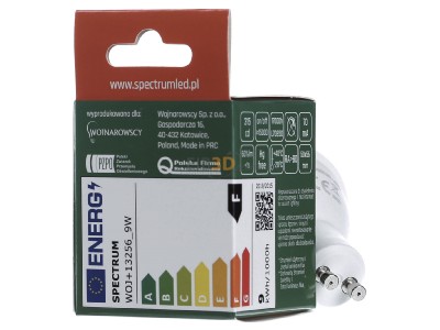 Back view Scharnberger+Has. 32535 LED reflector lamp PAR16 GU10 3000K 105Gr. 
