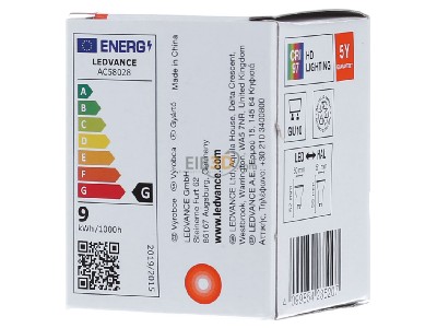 Ansicht hinten Ledvance LEDPAR168036DS8.3927 LED-Reflektorlampe PAR16 GU10 927 dim. 36Gr. 