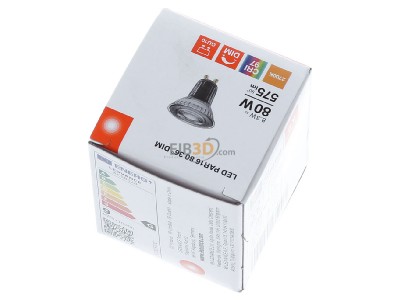 Ansicht oben hinten Ledvance LEDPAR168036DS8.3927 LED-Reflektorlampe PAR16 GU10 927 dim. 36Gr. 