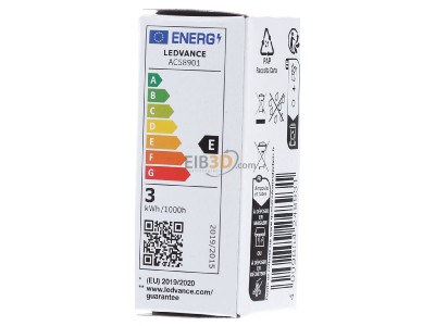 Ansicht rechts Ledvance LEDPIN30300P2.6827CL LED-PIN-Lampe G9 827, klar 