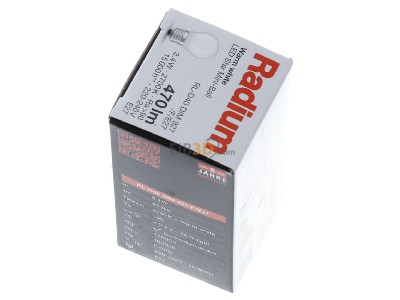 Ansicht oben rechts Radium RL-D40 DIM 927/F/E27 LED-Tropfenlampe E27 927, matt, dim 