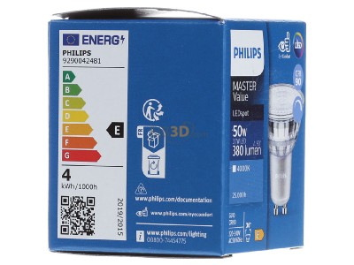 Ansicht links Philips Lighting MAS LEDspot#39946400 LED-Reflektorlampe PAR16 GU10, 940, 36G, dim