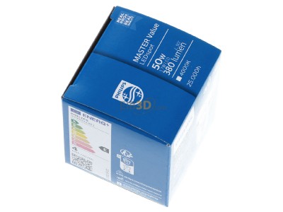 Ansicht oben links Philips Lighting MAS LEDspot#39946400 LED-Reflektorlampe PAR16 GU10, 940, 36G, dim