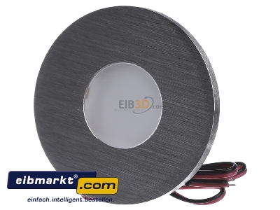 Frontansicht EVN Elektro LR 0602 LED Bodeneinbauleuchte 12VDC 0,6W ww 