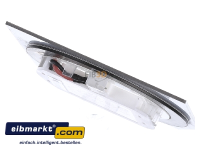 Top rear view EVN Elektro LQ 4601 Orientation luminaire 0,6W LED IP44
