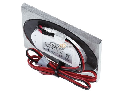 Ansicht oben hinten EVN LQ 4602 LED Einbauleuchte 12VDC 0,6W ww 