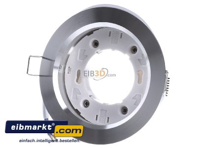Frontansicht EVN Lichttechnik 539 214 alu Einbauleuchte 1-flammig, starr 