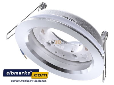 Ansicht oben vorne EVN Lichttechnik 539 214 alu Einbauleuchte 1-flammig, starr 