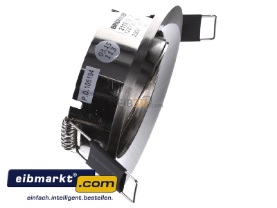 Ansicht oben links Brumberg Leuchten 2110.15 Einbau-Strahler mattnickel ONE-FOR-ALL, ohne FA 
