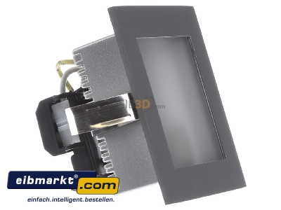 Ansicht links EVN Lichttechnik 239 514 Wandleuchte alu 230V G9 25W 