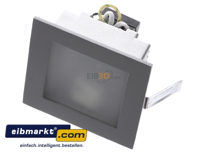 Ansicht oben vorne EVN Lichttechnik 239 514 Wandleuchte alu 230V G9 25W 