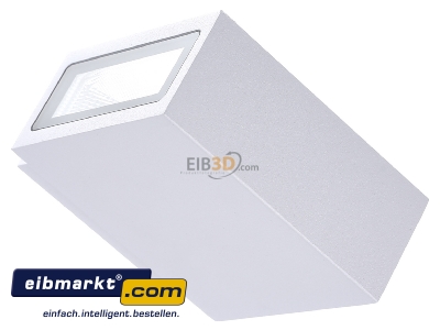 Ansicht oben links Brumberg Leuchten 10013173 LED-Wandleuchte IP54 2x3W 230V strukturw. 
