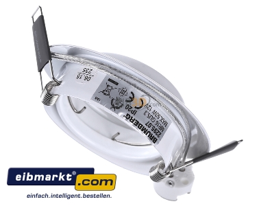 Ansicht oben hinten Brumberg Leuchten 2295.07 NV-Einbaustrahler GX5,3/50W wei 