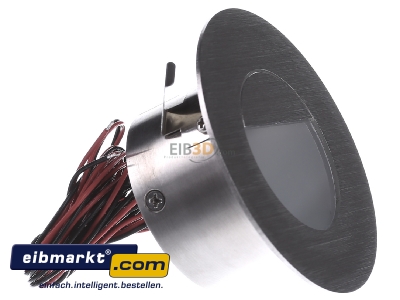 Ansicht links EVN Elektro P440102 P-LED Wandeinbauleuchte 1,2W 350mA 3000K 