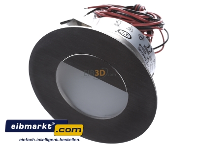 Ansicht oben vorne EVN Elektro P440102 P-LED Wandeinbauleuchte 1,2W 350mA 3000K 