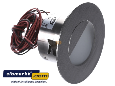 Ansicht oben links EVN Elektro P440102 P-LED Wandeinbauleuchte 1,2W 350mA 3000K 