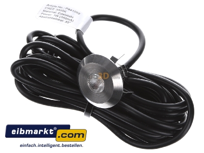 Ansicht oben vorne EVN Lichttechnik P441002 LED Lichtpunkt 1W 350mA 3000K P44 10 02