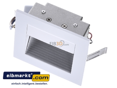 Ansicht oben vorne EVN Elektro P21 702 LED Wandeinbauleuchte 2,2W 230V 3000K 