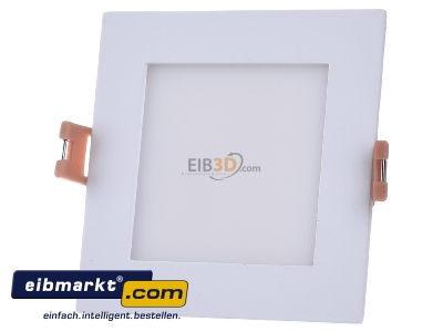 Frontansicht EVN Elektro LP QW 093502 LED Einbau Panel ws 5W 3000K 93x93mm 