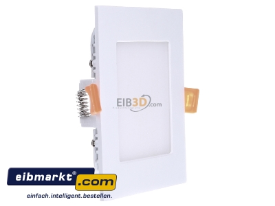 Ansicht links EVN Lichttechnik LPQW123502 LED Einbau Panel ws 9W 3000K 120x120mm LP QW 123502