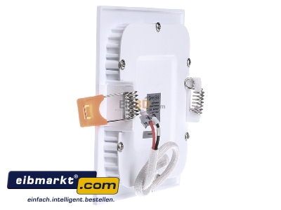 Ansicht rechts EVN Lichttechnik LPQW123502 LED Einbau Panel ws 9W 3000K 120x120mm LP QW 123502