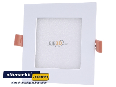Frontansicht EVN Lichttechnik LP QW 123540 LED Einbau Panel ws 9W 4000K 120x120mm 