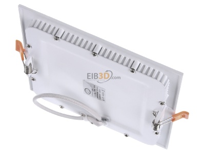 Ansicht oben hinten EVN LP QW 173540 LED Einbau Panel ws 15W 4000K 172x172mm 