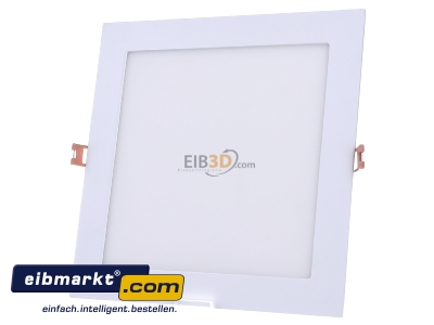 Frontansicht EVN Elektro LP QW 223502 LED Einbau Panel ws 21W 3000K 225x225mm 