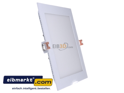 Ansicht links EVN Elektro LP QW 223502 LED Einbau Panel ws 21W 3000K 225x225mm 
