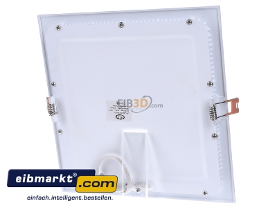 Ansicht hinten EVN Elektro LP QW 223502 LED Einbau Panel ws 21W 3000K 225x225mm 