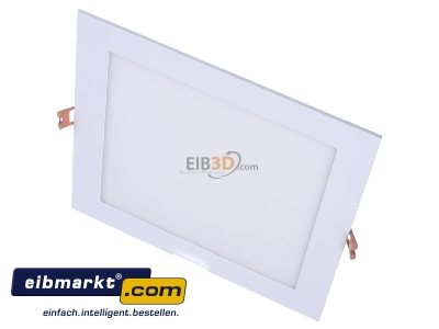 Ansicht oben vorne EVN Elektro LP QW 223502 LED Einbau Panel ws 21W 3000K 225x225mm 