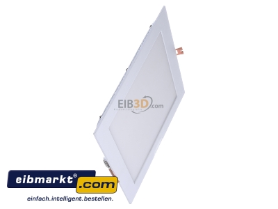 Ansicht oben links EVN Elektro LP QW 223502 LED Einbau Panel ws 21W 3000K 225x225mm 