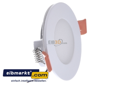 Ansicht links EVN Lichttechnik LP RW 083502 LED Einbau Panel ws 4W 3000K 85mm rd. 