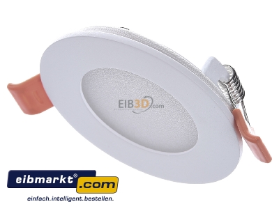 Ansicht oben vorne EVN Lichttechnik LP RW 083502 LED Einbau Panel ws 4W 3000K 85mm rd. 