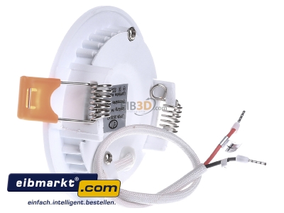 Ansicht rechts EVN Lichttechnik LPRW083540 LED Einbau Panel ws 4W 4000K 85mm rd. LP RW 083540