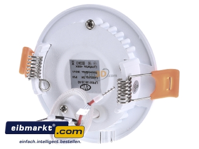 Ansicht hinten EVN Lichttechnik LPRW083540 LED Einbau Panel ws 4W 4000K 85mm rd. LP RW 083540