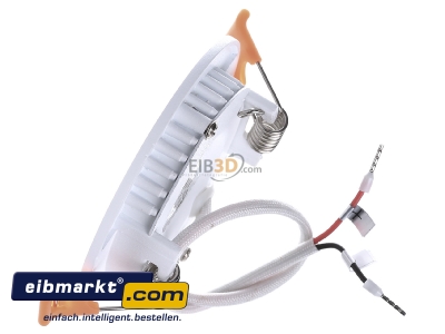Ansicht oben rechts EVN Lichttechnik LPRW083540 LED Einbau Panel ws 4W 4000K 85mm rd. LP RW 083540