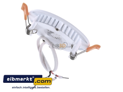 Ansicht oben hinten EVN Lichttechnik LPRW083540 LED Einbau Panel ws 4W 4000K 85mm rd. LP RW 083540