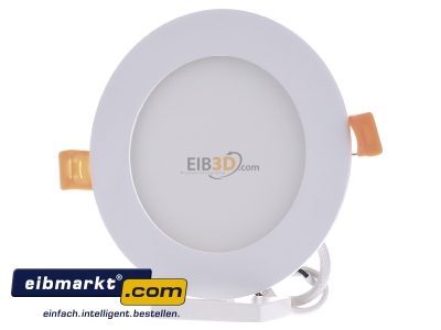 Frontansicht EVN Lichttechnik LPRW123502 LED Einbau Panel ws 9W 3000K 120mm rd. LP RW 123502