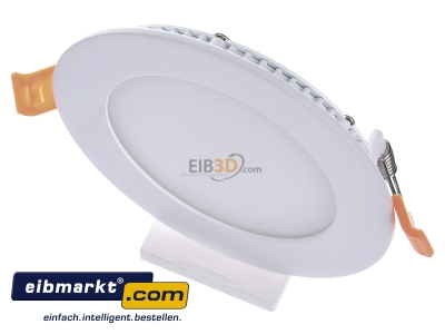 Ansicht oben vorne EVN Lichttechnik LPRW123502 LED Einbau Panel ws 9W 3000K 120mm rd. LP RW 123502