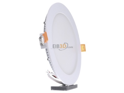 Ansicht links EVN LP RW 173502 LED Einbau Panel ws 15W 3000K 172mm rd. 