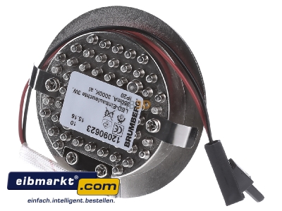 Ansicht hinten Brumberg Leuchten 12090623 LED-Einbauleuchte 350mA 3000K 