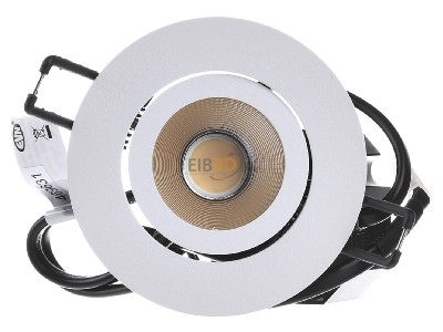 Frontansicht EVN PC20N60102 P-LED Deckeneinbauleuchte 3000K 230V rund ws 