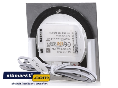 Ansicht hinten EVN Lichttechnik LQ4602A Wandleuchte eds 3000K 12V/DC IP44_eds