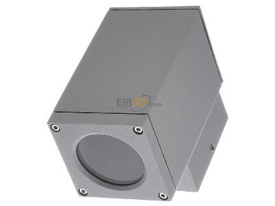 Frontansicht EVN 484015N alu Wandanbauleuchte GU10 1-flg.IP54 