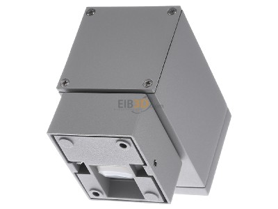 Ansicht hinten EVN 484015N alu Wandanbauleuchte GU10 1-flg.IP54 